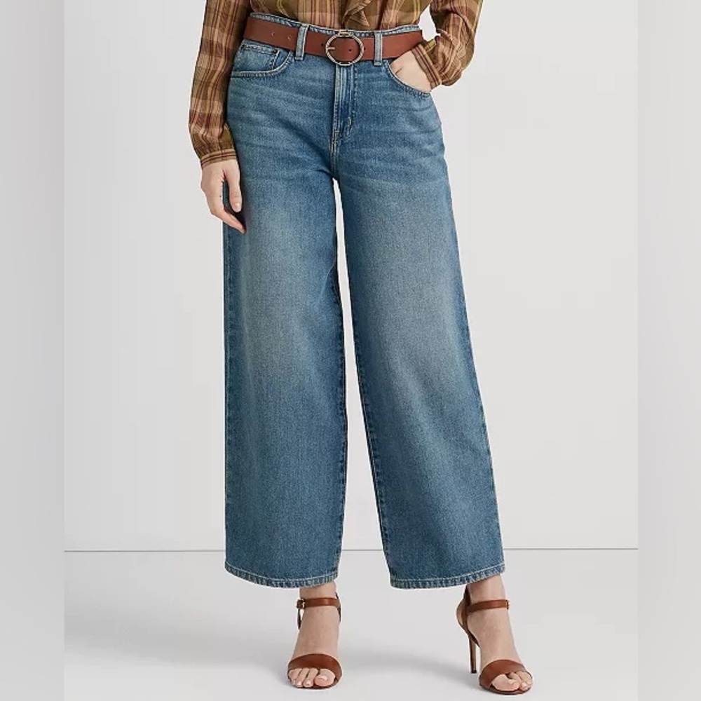 Ralph Lauren High-Rise Palazzo Pant